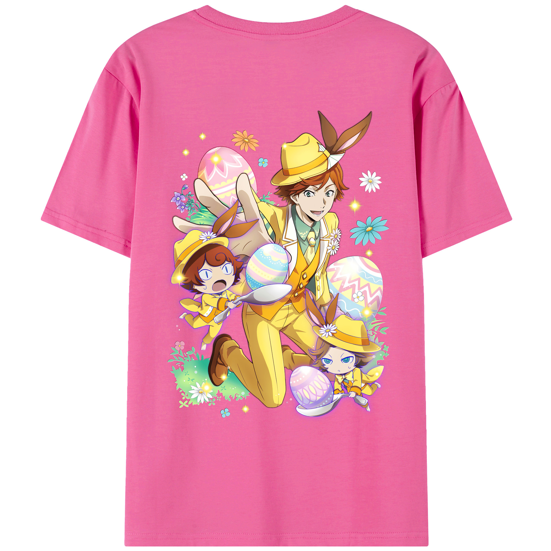 （画像用） 文豪ストレイドッグス Bungo Stray Dogs レディース半袖Tシャツ(バックプリント)